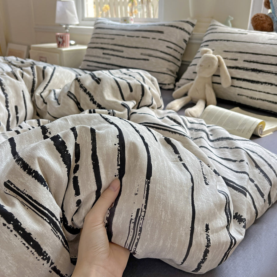 Angel Rabbit Double-Gauze Cotton 4-Piece Kids' Bedding Set - view 3