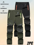 d 85063 waterproof softshell ski pants with belt