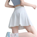 Summer Sporty Wool Pleated Short Skirt + Skirt