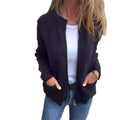 Fall-Winter Casual Fashion Stand Collar Loose Jacket