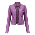 Women's Fall Stand Collar Lightweight Cropped Jacket 2026 | Trendy Jacket - Black