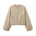Women's Fall Fashion Versatile Jacket 2026 | Trendy Jacket - Off White