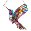 Hot selling beautiful bird acrylic living room courtyard pendant holiday scene decoration pendant gift