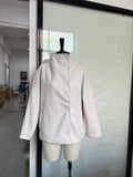 Women's Spring-Summer Elegant Stand Collar Loose Cropped Jacket 2026 - Black