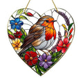 Hot selling beautiful bird acrylic living room courtyard pendant holiday scene decoration pendant gift
