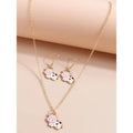 2025 New Western Kids Necklace Stud Set Overseas wish Bestseller Student Cow Accessory Women 6252