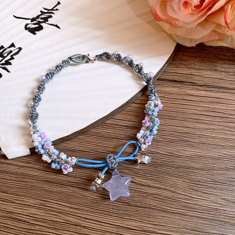 Zircon Butterfly Layered Bracelet - view 7