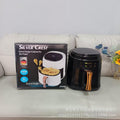 Stainless Steel 8L Air Fryer - Touch Screen with Viewing Window