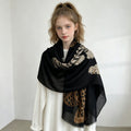 Women's Ethnic Shawl + Cape 2026 - Red