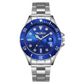 TikTok Traffic Live Men Submariner Style Quartz Watch Student Formal Mens Watch Date Steel Band Watch Large Dial