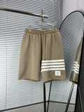 Summer Casual Fashion Striped Shorts + Top Set