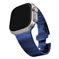 Fits Apple applewatch Slub One Bead Stainless Band iwatch Butterfly Metal Titanium Color Watch Band
