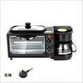 3-in-1 Breakfast Machine - Brew Coffee, Heat Milk & Bake