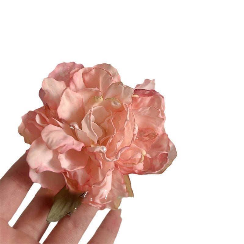 Realistic Floral Side Hair Clip - view 5