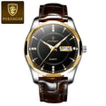 Swiss Brand New Trendy Mens Watch Waterproof Tungsten Date Quartz Watch Live Bestseller Drop Ship