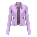 Women's Fall Stand Collar Lightweight Cropped Jacket 2026 | Trendy Jacket - Black