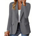 Women's Fall Long Sleeve Blazer + Cardigan 2026 | Layered Cardigan