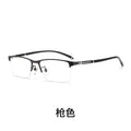 Beesfen P9211 Men Formal Glasses Frame Half-Rim Prescription Frame Full-Frame Optical Frame Metal Glasses Men