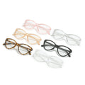 New Overseas Blue-Light Glasses Women Trendy Retro Glasses Frame Fashionable Western Cat-Eye Photochromic Plano