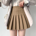 Spring-Summer School Slimming High Waist Plaid Skirt + Pleated Skirt + Short Skirt