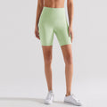 brushed five-point lulu yoga pants for women without embarrassing lines, high-waisted outdoor cyclin