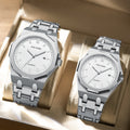 PINTIME / Item Time Fashionable Formal Unisex Watch Light Luxury Simple Premium Waterproof Quartz Couples Pair Watch