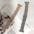 Fits apple watch Apple Watch Band Dragon Pattern Alloy Butterfly Buckle Metal Apple Band