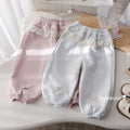 Girls' Lace Trim Joggers