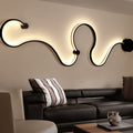 Postmodern minimalist wall lamp Nordic creative led bedroom home bedside decoration indoor wall lamp living room