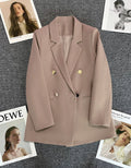 Women's Fall Korean Casual Petite Blazer 2026 - Black