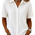 Summer Casual Cotton Shirt