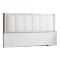 new bedside soft cushion modern home 2025 solid wood light luxury soft bag back panel thin backrest