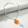 Western New Full Diamond Letter Pearl Necklace Niche Design Detail Pendant Fashionable Light Luxury Clavicle Chain Accessory Wholesale