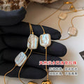 天然巴洛克金色长款珍珠夸张项链女叠戴轻奢高级感气质大气毛衣链