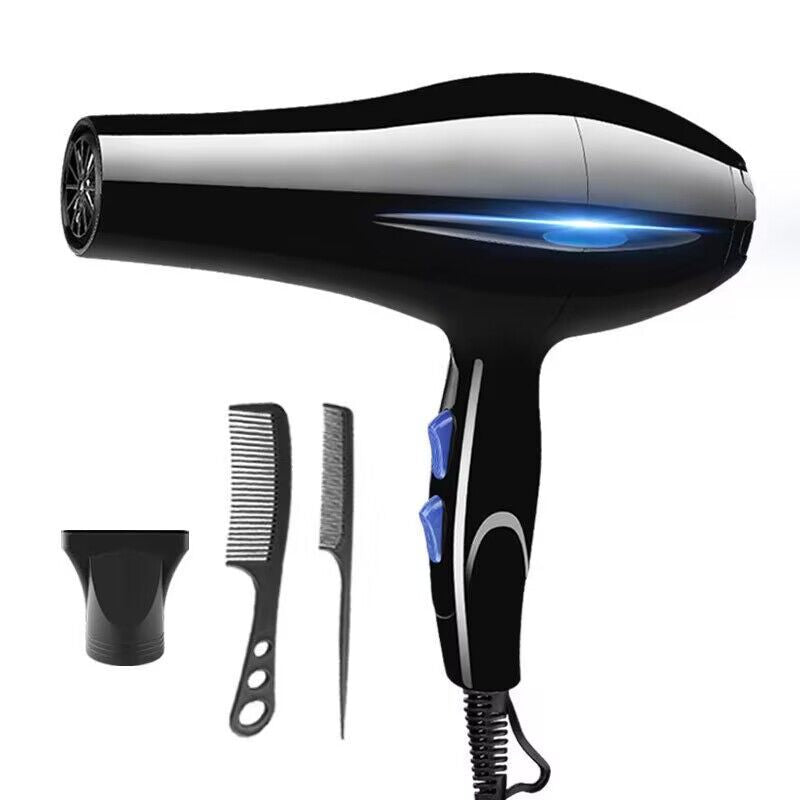 High-Power Hair Dryer - Negative Ion, Cold & Hot Air