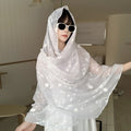 Women's Ethnic Shawl + Cape 2026 - Red