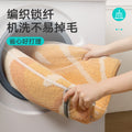 bathroom floor mat non-slip mat fruit creative flocking mat home bathroom door strong absorbent carp