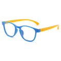 2024 New Fashionable Kids Anti-Blue Coated Computer Goggles Glasses Cartoon Kids Silicone Glasses Bulk Discount