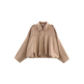 Women's Fall Lapel Collar Jacket 2026 | Trendy Jacket - Off White