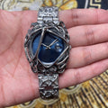 Y2K Year Original Retro alabaster Western Unique-Shaped Spider Web Watch Men Stylish Waterproof Quartz Watch
