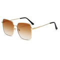 Western New Retro Hong Kong Style Men Sunglasses Women Premium Driving Special Use UV-Proof Big Frame Sunglasses