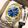 Swiss Brand New Import Bestseller Mens Watch Steel Band Quartz Watch Live Export Bestseller Drop Ship