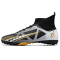 large size high-top football shoes adult long spikes student children's football shoes broken spikes