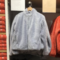 Women's Fall-Winter Wool Fleece Stand Collar Cardigan + Jacket 2026 - Milk White