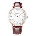 Drop Ship Swiss Brand Mens Watch Simple Formal Watch Men Premium Waterproof Belt Waterproof Watch