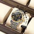 Swiss Brand Multifunction New Mens Watch Waterproof Fashionable Quartz Watch Live Export Bestseller Drop Ship