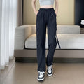 Summer Workwear Sporty High Waist Sun-Protection Lightweight Pants