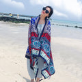Women's Ethnic Shawl + Cape 2026 - Red