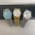 Export New Lander Type Honeycomb Watch Men Fashionable Formal Ultra Thin Glow Steel Band Quartz Watch Drop Ship