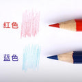 Zhonghua brand 120 special pencil double-ended all-red laboratory marking pen woodworking pencil red and blue office pen